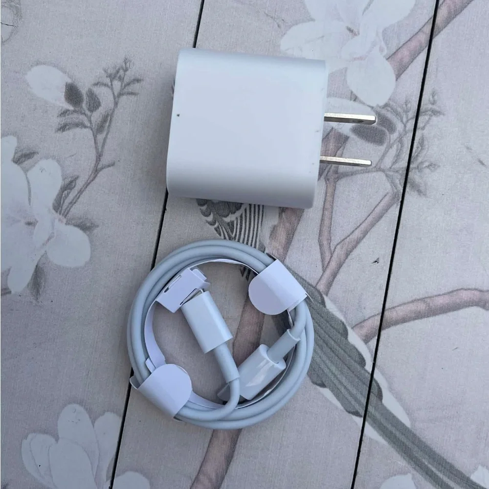 White type C Wall Charger with Cable